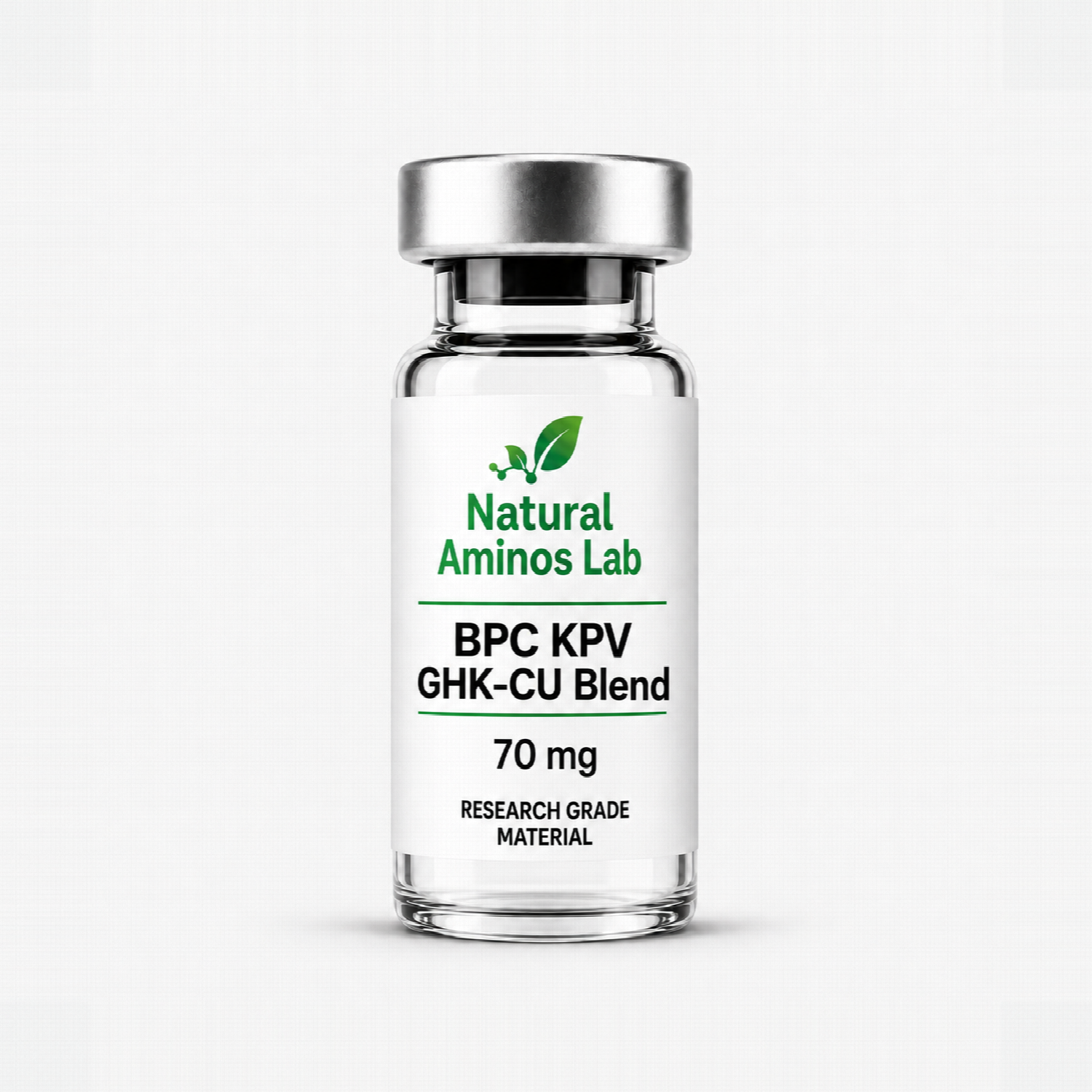 BPC KPV GHK-Cu Blend 70mg Natural Aminos Lab research material