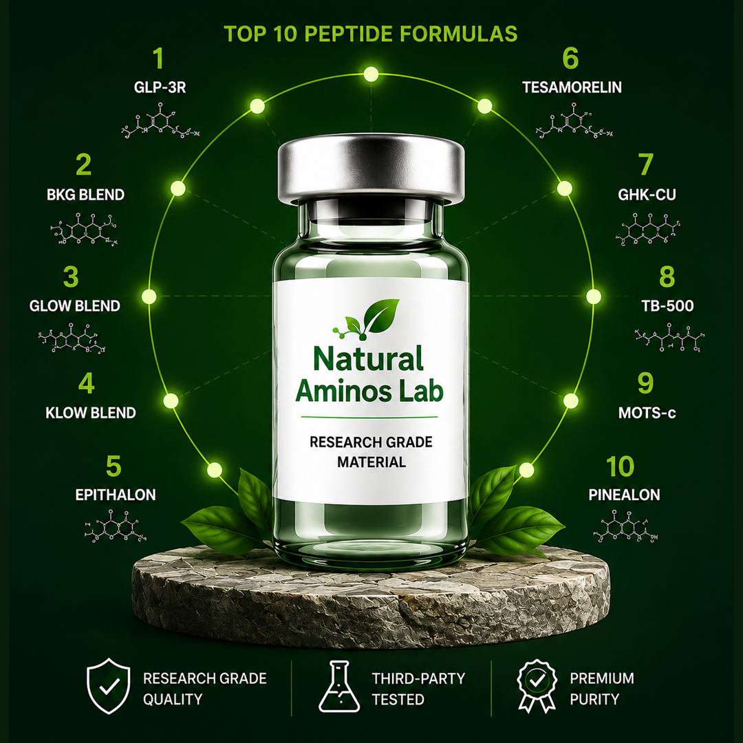 Natural Aminos Lab research formula presentation